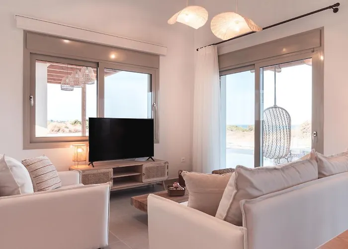 빌라 Alykes Beachside Stylish With Private Pool South Rhodes *