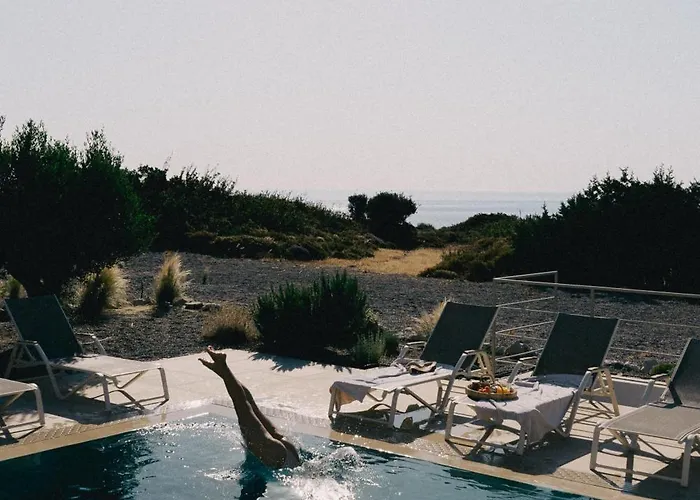 ヴィラ Alykes Beachside Stylish With Private Pool South Rhodes *