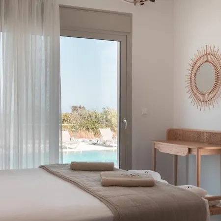 Alykes Beachside Stylish With Private Pool South Rhodes Vila *